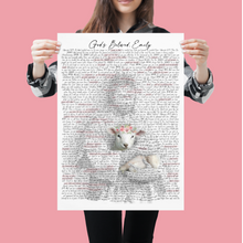Load image into Gallery viewer, 70 Bible Verses on Identity God's Beloved - Personalized Poster