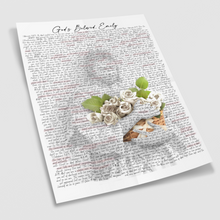 Load image into Gallery viewer, 70 Bible Verses on Identity God's Beloved - Personalized Poster