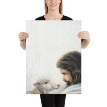 Load image into Gallery viewer, Good Shepherd (Psalm 91:4) - Canvas - Project Made New
