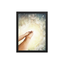 Load image into Gallery viewer, Beside me- Sheltered (John 16:32) - Framed poster - Project Made New