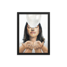 Load image into Gallery viewer, Let go (Psalm 55:22) - Framed poster - Project Made New