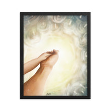 Load image into Gallery viewer, Beside me- Sheltered (John 16:32) - Framed poster - Project Made New