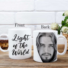 Load image into Gallery viewer, Jesus Mug light of the world