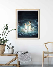 Load image into Gallery viewer, Walking On Water (Matthew 14:27) - Poster