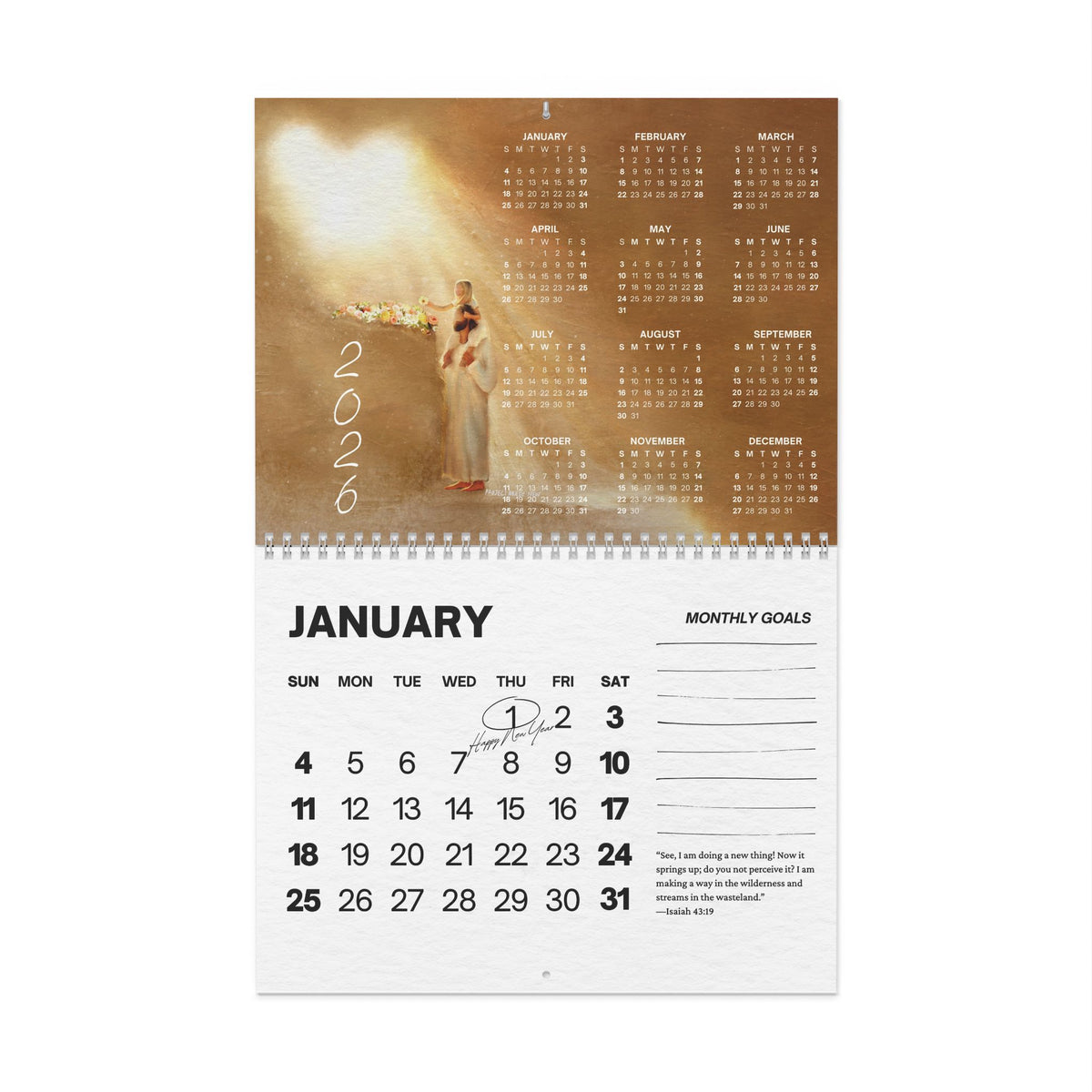 Wall Calendar 2026 (LIMITED EDITION) – Project Made New