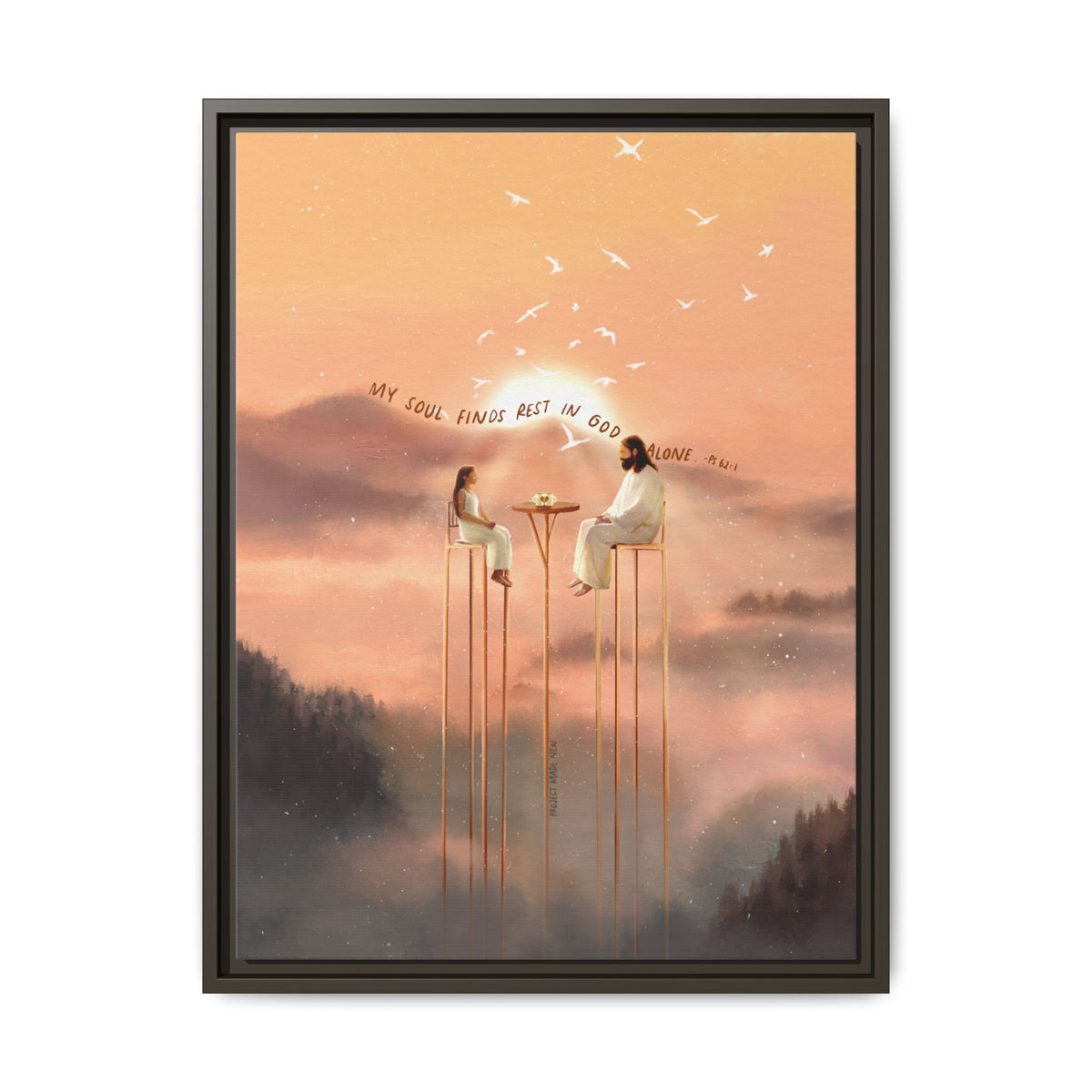 Rest In God - Canvas – Project Made New
