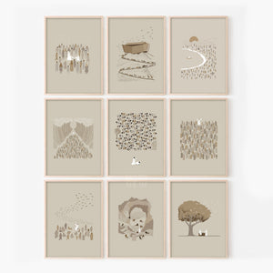 Set of 9 Print (Bundle)