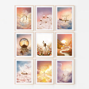 Set of 9 Print (Bundle)