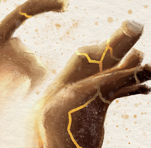 Load image into Gallery viewer, Kintsugi Heart - Canvas
