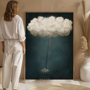 Stairway To Heaven - Framed Canvas