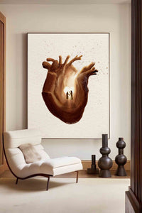 Depths Of My Heart - Canvas