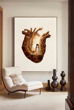 Load image into Gallery viewer, Kintsugi Heart - Canvas
