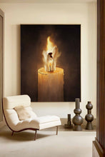 Load image into Gallery viewer, Burning - Canvas - Project Made New
