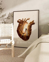 Load image into Gallery viewer, Kintsugi Heart - Framed Print
