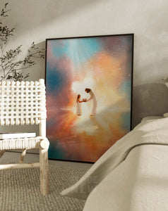 Here's My Heart - Framed Print