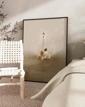 Load image into Gallery viewer, Lean Back - Framed Print
