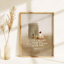 Load image into Gallery viewer, He is There - Framed Print
