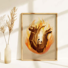 Load image into Gallery viewer, Burn - Framed Print
