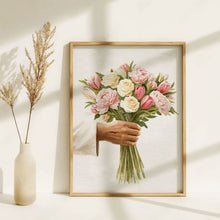 Load image into Gallery viewer, God's Bouquet (Jesus loves you) - Framed Print - Project Made New
