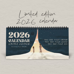 Desk Calendar 2026 (LIMITED EDITION)