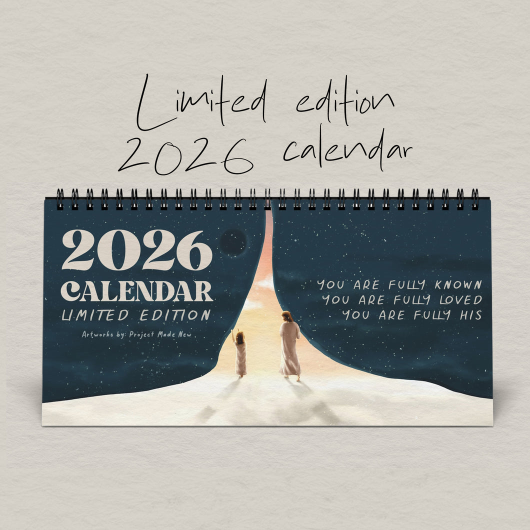 Desk Calendar 2026 (LIMITED EDITION)