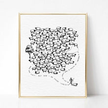 Load image into Gallery viewer, 99 Sheep V1 (White) - Digital Download
