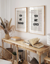 Load image into Gallery viewer, You are Enough - Framed Print
