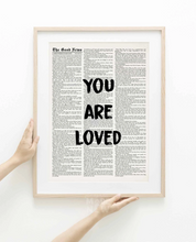 Load image into Gallery viewer, You are Loved - Framed Print
