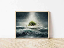 Load image into Gallery viewer, Firmly Planted (landscape) - Framed Print - Project Made New
