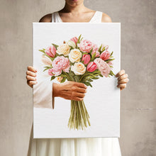 Load image into Gallery viewer, God's Bouquet (Jesus loves you) - Canvas - Project Made New
