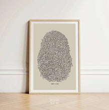 Load image into Gallery viewer, Identity in Christ Thumbprint - Poster
