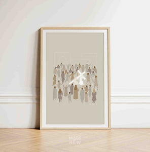 Christ Carrying The Cross (Colors) - Digital Download