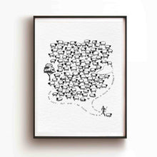 Load image into Gallery viewer, 99 Sheep V1 (White) - Digital Download
