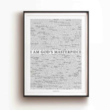Load image into Gallery viewer, I Am Gods Masterpiece (White) - Digital Download
