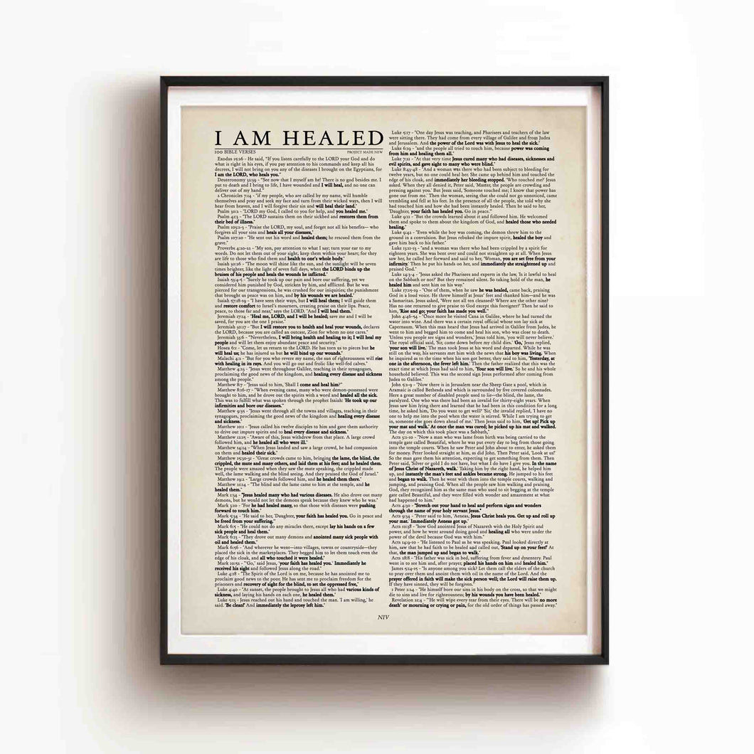 I Am Healed V1 - Digital Download