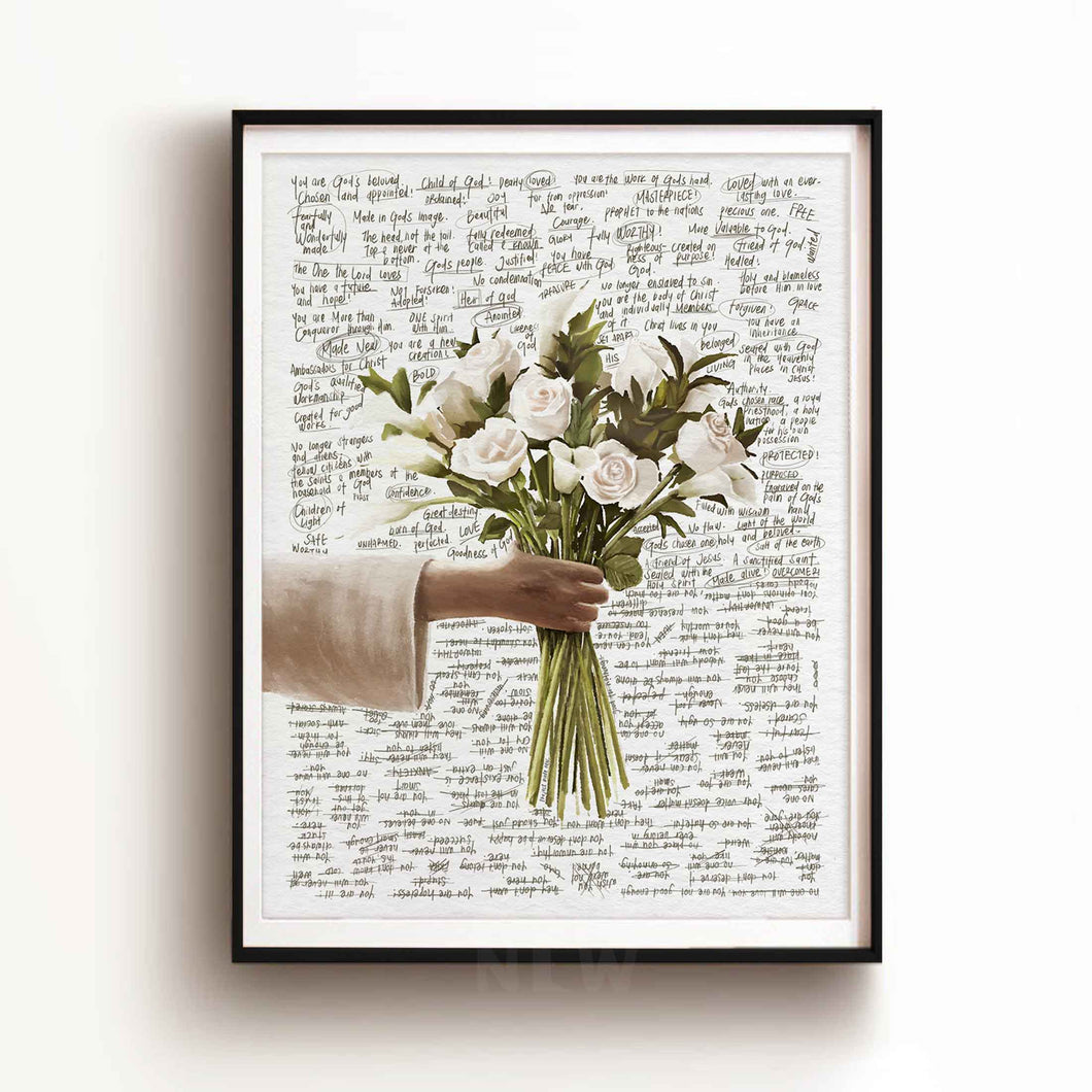 God's Bouquet - Framed Print