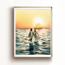 Load image into Gallery viewer, Burn the Ship - Framed Print
