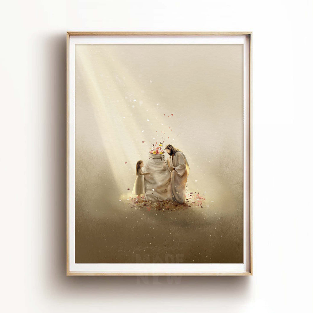 Gift of Life - Framed Print