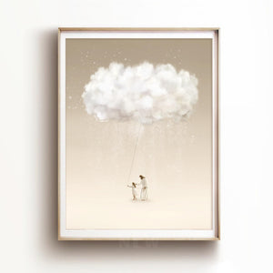 Set of 2 Heaven - Framed Print