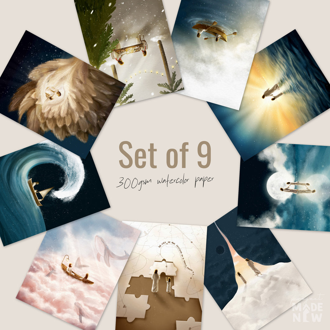 Set of 9 Print (Bundle)