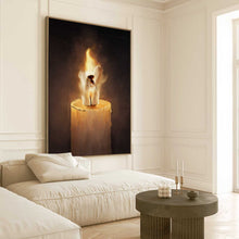 Load image into Gallery viewer, Burning - Canvas - Project Made New
