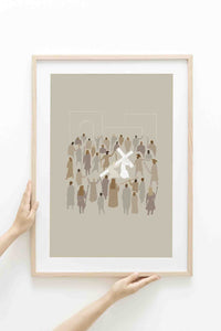 Christ Carrying The Cross (Colors) - Digital Download