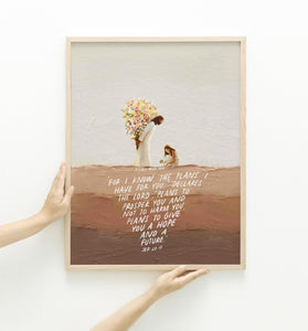 From Loss to Blessing - Framed Print