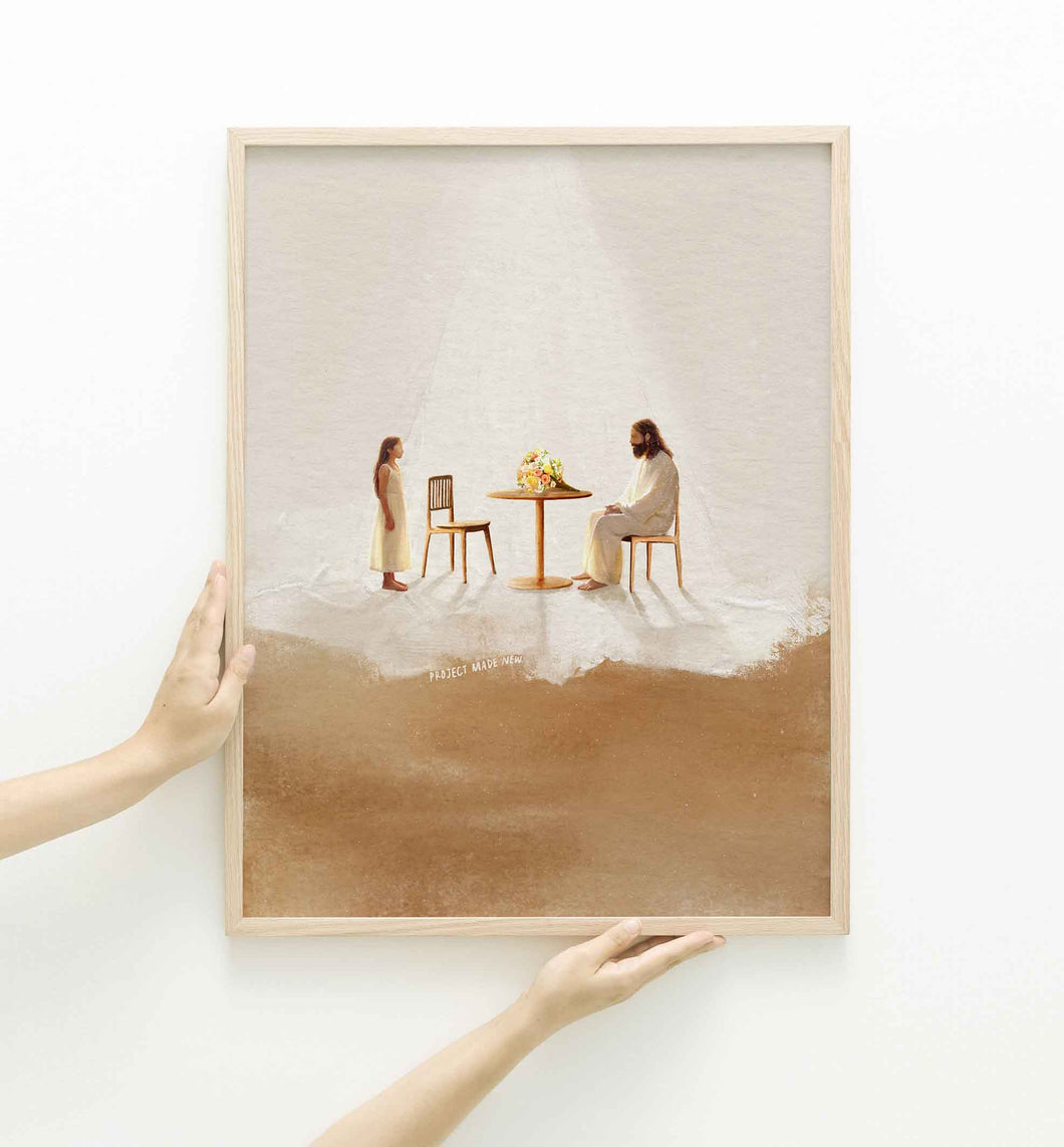 God Waits - Framed Print