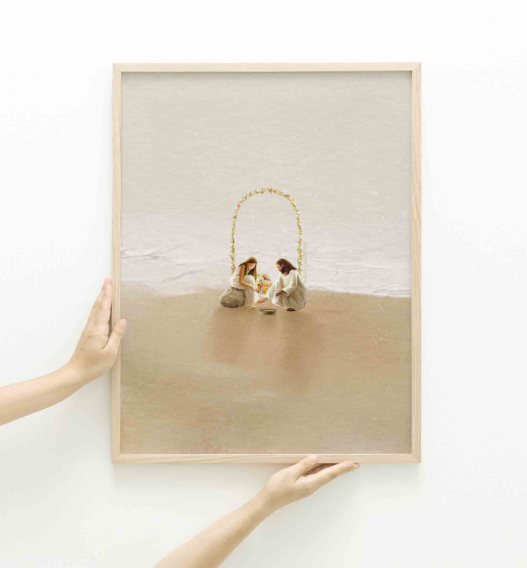 Washed in Worth - Framed Print
