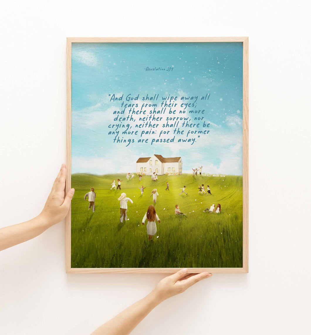 Glimpse of Heaven - Framed Print