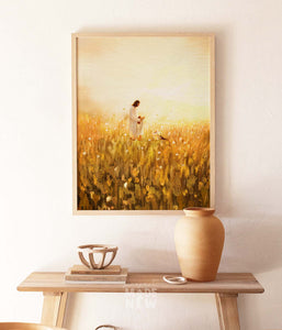 Abiding Steps - Framed Print