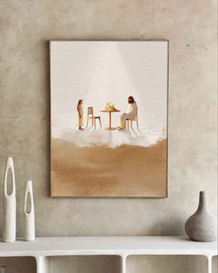 God Waits - Framed Print