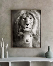 Load image into Gallery viewer, The Lion and Lamb - Canvas
