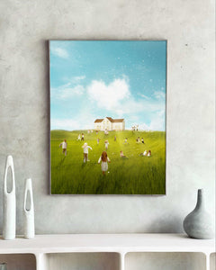 Glimpse of Heaven - Framed Print